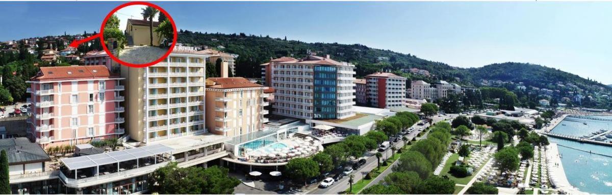 Apartment Rustica Portorož Exteriör bild
